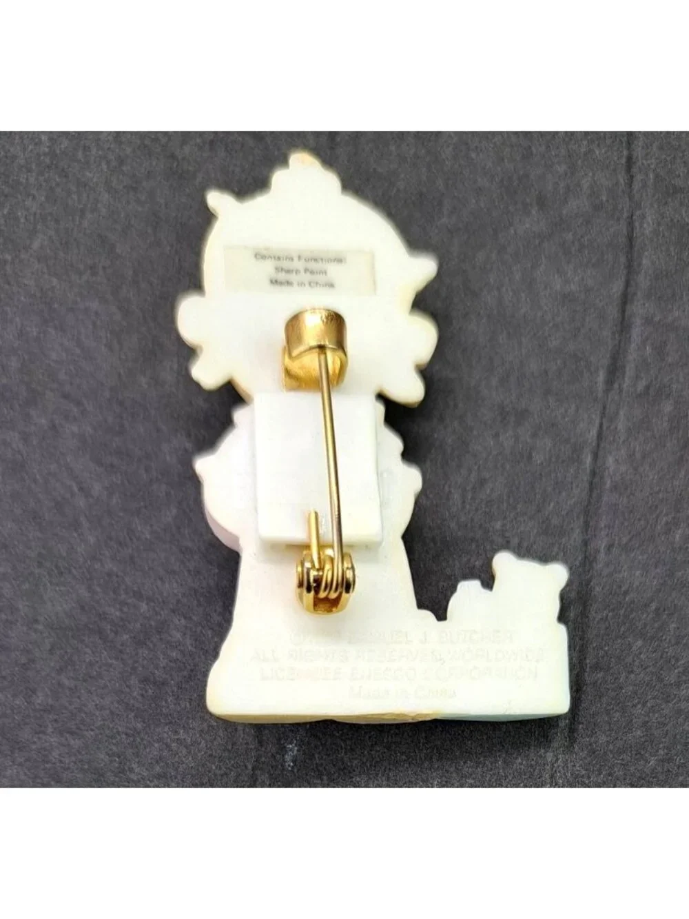 Precious Moments Collectible Pin Lot of 4 Figurine Anniversary Designs Kansas
